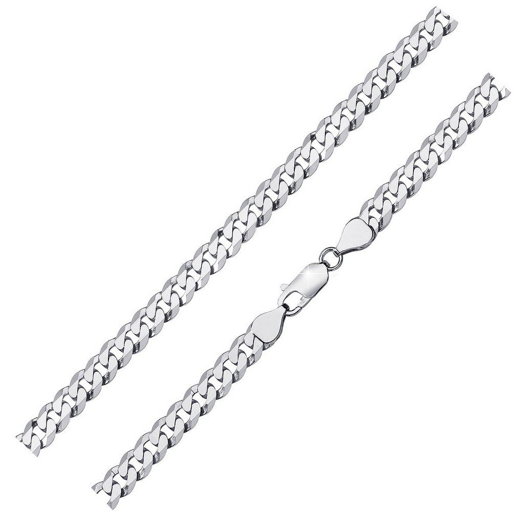 MATERIA 925 Silber Panzerarmband SA-63